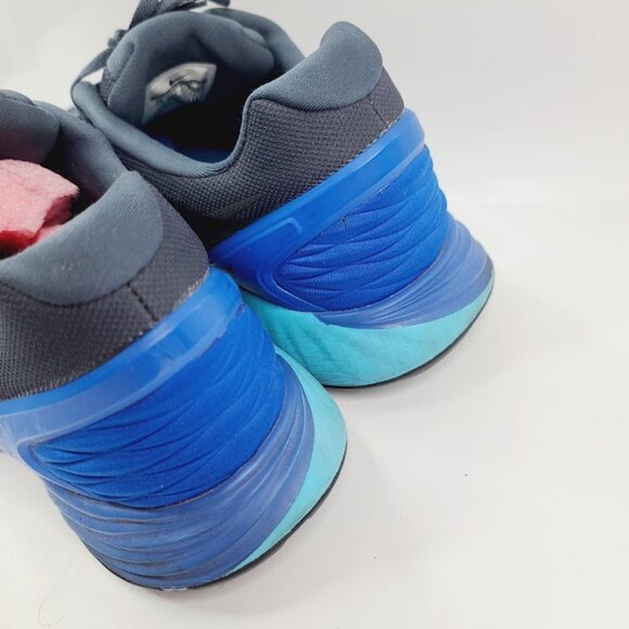 Nike Men's Blue Black Lunarglide 6 654433-003 Mesh Athletic Running Shoes Sz 14 - Picture 4 of 7